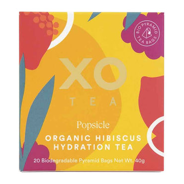 XO Tea Hibiscus Hydration Organic 20 bags
